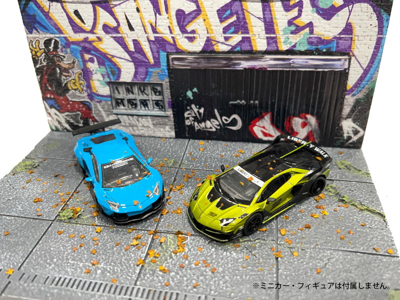 1:64 STREET ART DIORAMA - LA GRAFFITI