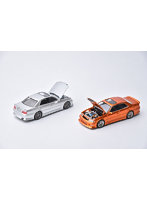 1/64 Toyota Chaser JZX100 Custom Version Silver