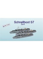 PN07114 1/700 独・高速魚雷艇S-7級・3隻セット