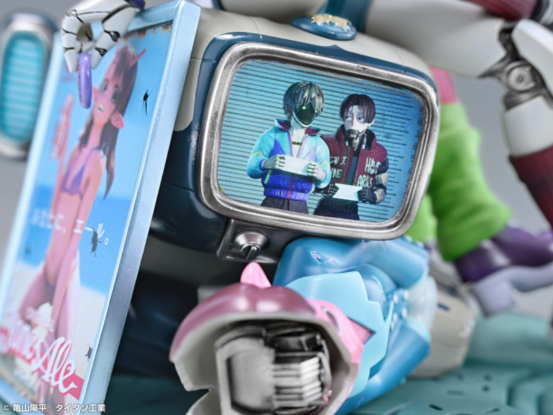 アニメ『銀河特急 ミルキー☆サブウェイ』チハル＆マキナ
