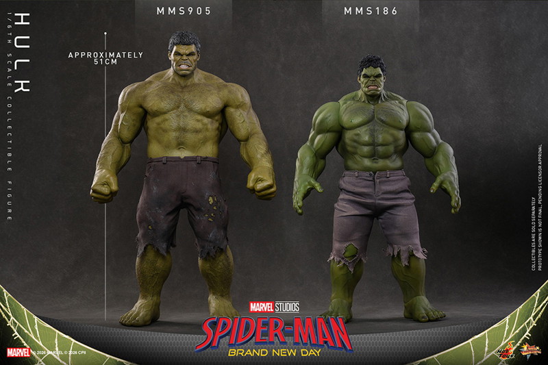 【ムービー・マスターピース】『スパイダーマン:ブランド・ニュー・デイ』1/6スケールフィギュア ハルク