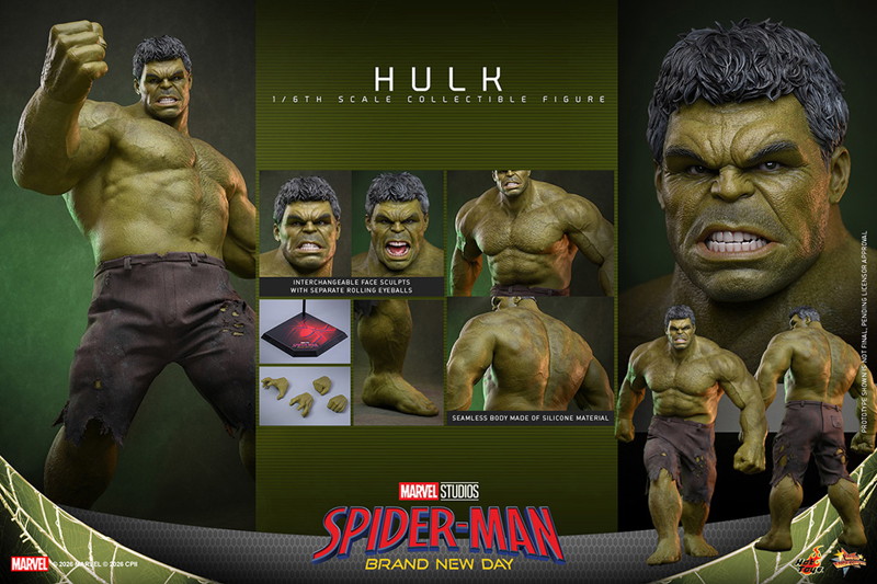 【ムービー・マスターピース】『スパイダーマン:ブランド・ニュー・デイ』1/6スケールフィギュア ハルク