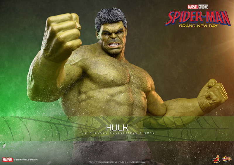【ムービー・マスターピース】『スパイダーマン:ブランド・ニュー・デイ』1/6スケールフィギュア ハルクのサムネイル画像