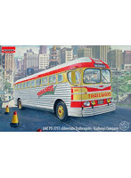 RE35819 1/35 米・PD3701シルバーサイド長距離バス・トレイルウェイ社1950