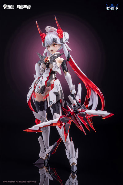再販 ANIMESTER×NUCLEAR GOLD RECONSTRUCTION 紫微星・白 1/12スケール プラスチックキット