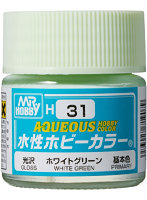 H31J 水性ホビーカラー ホワイトグリーン