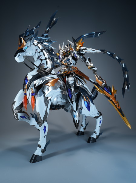 MNP-XH05WA 天佑星 龍胆虎将・趙雲 威武カラー プラモデルキット