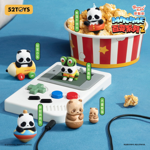 008_52TOYS BLINDBOX パンダロール ミニミードレスアップシリーズ2（1BOX=18個入）