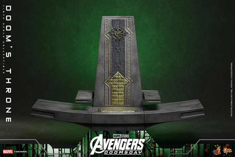 【ホットトイズ・アクセサリー・コレクション】『アベンジャーズ/ドゥームズデイ』1/6スケールフィギュア用アクセサリー ドゥームの玉座