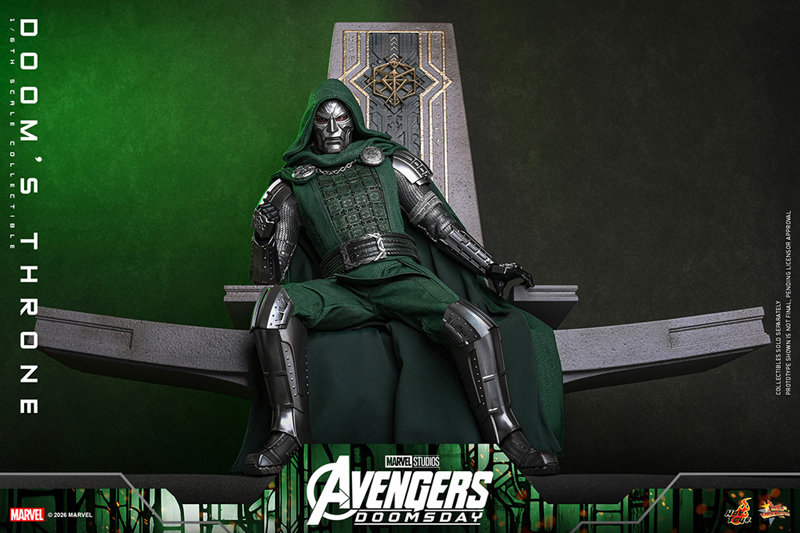 【ホットトイズ・アクセサリー・コレクション】『アベンジャーズ/ドゥームズデイ』1/6スケールフィギュア用アクセサリー ドゥームの玉座