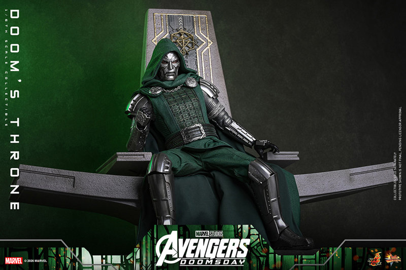 【ホットトイズ・アクセサリー・コレクション】『アベンジャーズ/ドゥームズデイ』1/6スケールフィギュア用アクセサリー ドゥームの玉座