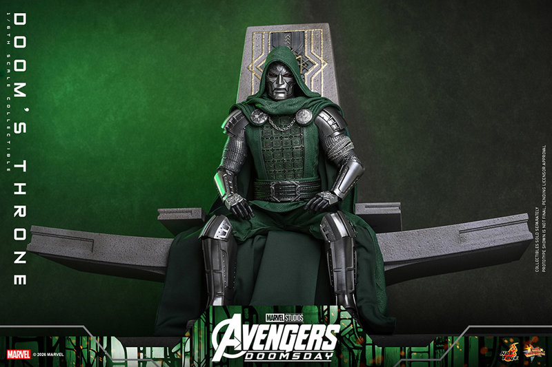 【ホットトイズ・アクセサリー・コレクション】『アベンジャーズ/ドゥームズデイ』1/6スケールフィギュア用アクセサリー ドゥームの玉座