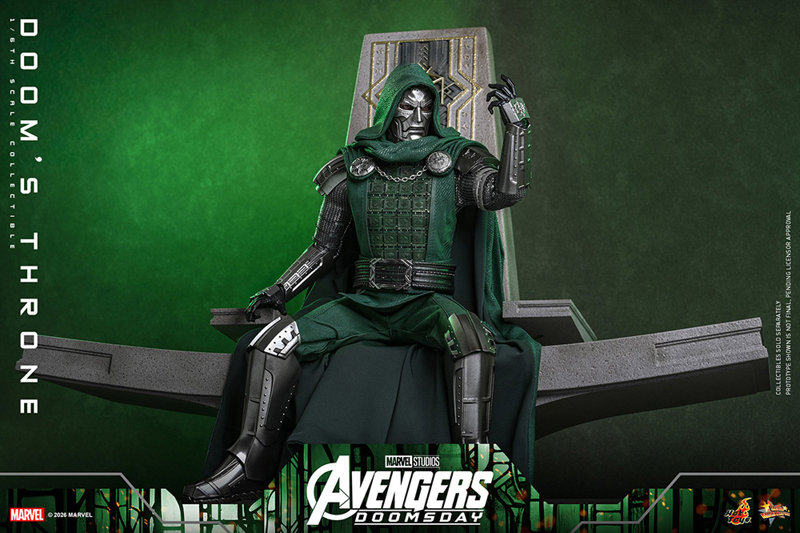 【ホットトイズ・アクセサリー・コレクション】『アベンジャーズ/ドゥームズデイ』1/6スケールフィギュア用アクセサリー ドゥームの玉座