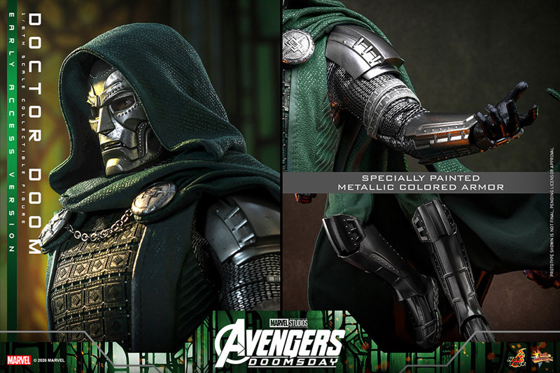 【ムービー・マスターピース】『アベンジャーズ/ドゥームズデイ』1/6スケールフィギュア ドクター・ドゥーム