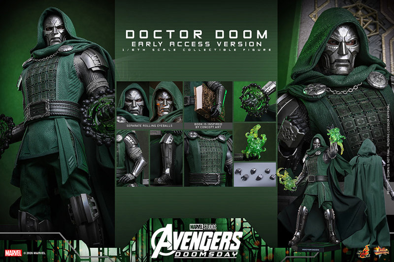【ムービー・マスターピース】『アベンジャーズ/ドゥームズデイ』1/6スケールフィギュア ドクター・ドゥーム