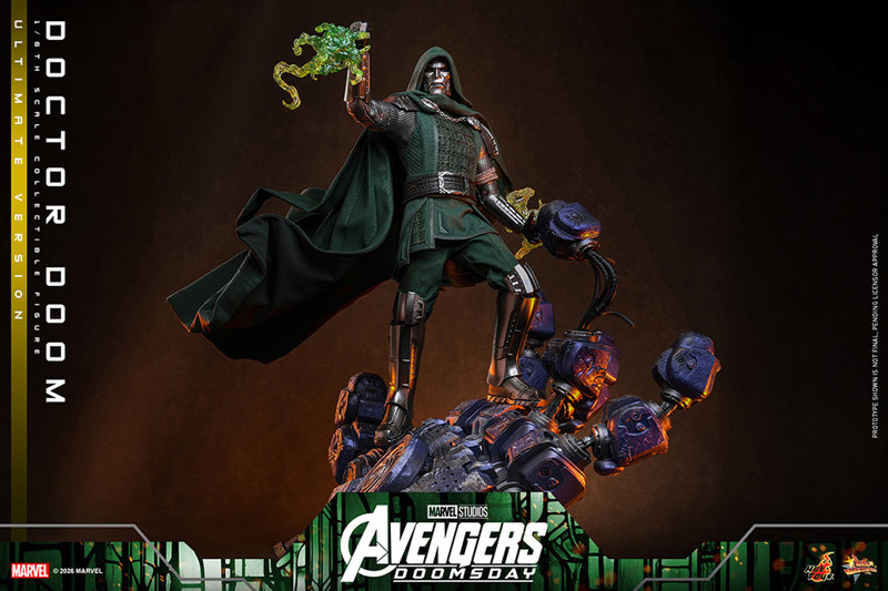 【ムービー・マスターピース】『アベンジャーズ/ドゥームズデイ』1/6スケールフィギュア ドクター・ドゥーム（アルティメット版）