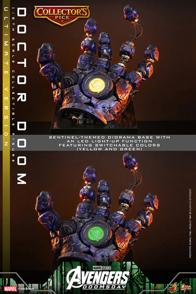 【ムービー・マスターピース】『アベンジャーズ/ドゥームズデイ』1/6スケールフィギュア ドクター・ドゥーム（アルティメット版）