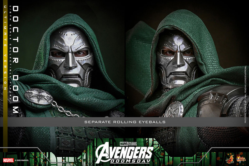 【ムービー・マスターピース】『アベンジャーズ/ドゥームズデイ』1/6スケールフィギュア ドクター・ドゥーム（アルティメット版）