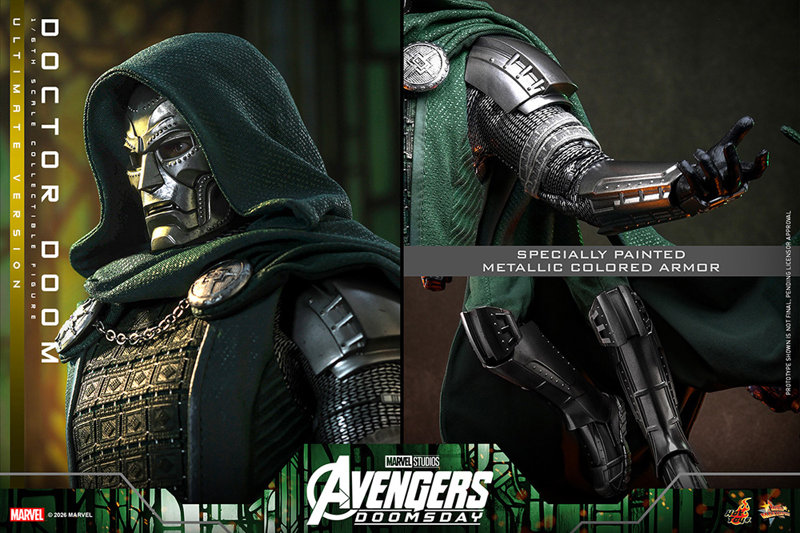 【ムービー・マスターピース】『アベンジャーズ/ドゥームズデイ』1/6スケールフィギュア ドクター・ドゥーム（アルティメット版）
