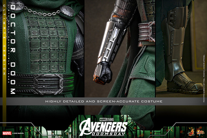 【ムービー・マスターピース】『アベンジャーズ/ドゥームズデイ』1/6スケールフィギュア ドクター・ドゥーム（アルティメット版）