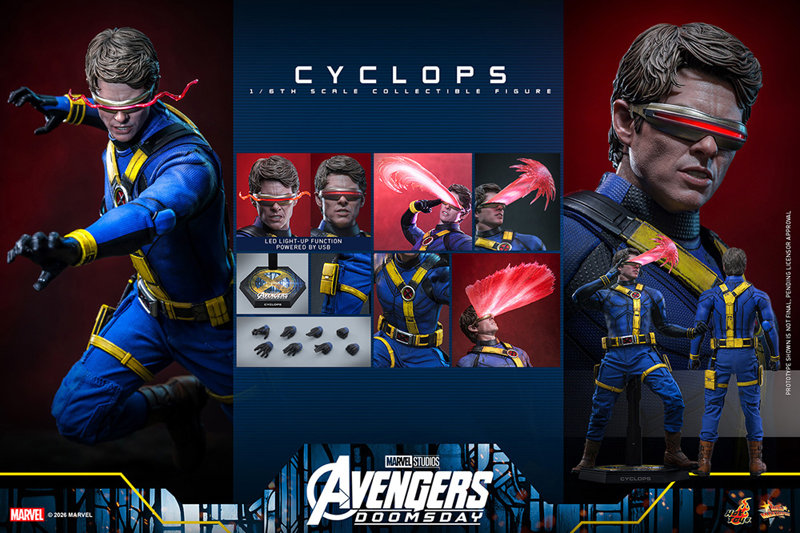 【ムービー・マスターピース】『アベンジャーズ/ドゥームズデイ』1/6スケールフィギュア サイクロップス