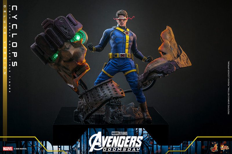 【ムービー・マスターピース】『アベンジャーズ/ドゥームズデイ』1/6スケールフィギュア サイクロップス（デラックス版）