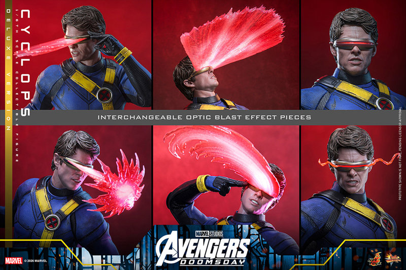【ムービー・マスターピース】『アベンジャーズ/ドゥームズデイ』1/6スケールフィギュア サイクロップス（デラックス版）