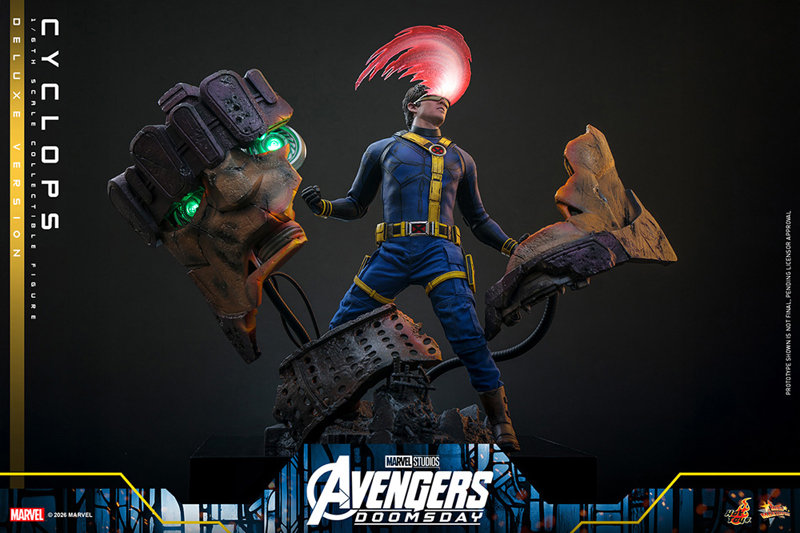 【ムービー・マスターピース】『アベンジャーズ/ドゥームズデイ』1/6スケールフィギュア サイクロップス（デラックス版）