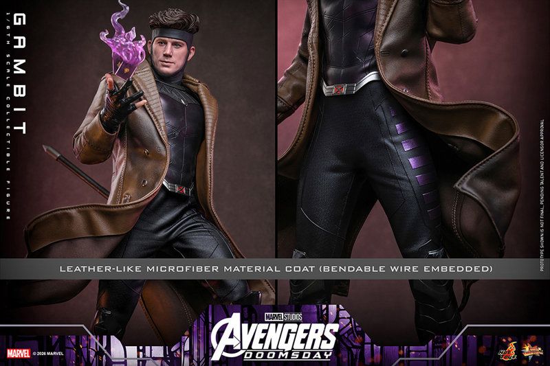 【ムービー・マスターピース】『アベンジャーズ/ドゥームズデイ』1/6スケールフィギュア ガンビット