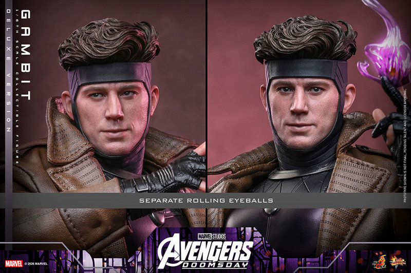 【ムービー・マスターピース】『アベンジャーズ/ドゥームズデイ』1/6スケールフィギュア ガンビット（デラックス版）