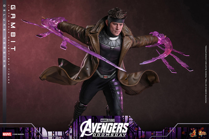 【ムービー・マスターピース】『アベンジャーズ/ドゥームズデイ』1/6スケールフィギュア ガンビット（デラックス版）