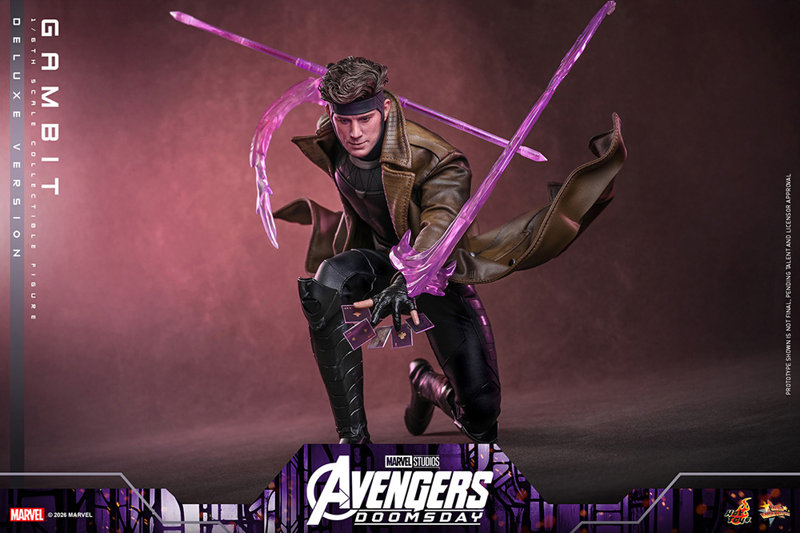 【ムービー・マスターピース】『アベンジャーズ/ドゥームズデイ』1/6スケールフィギュア ガンビット（デラックス版）