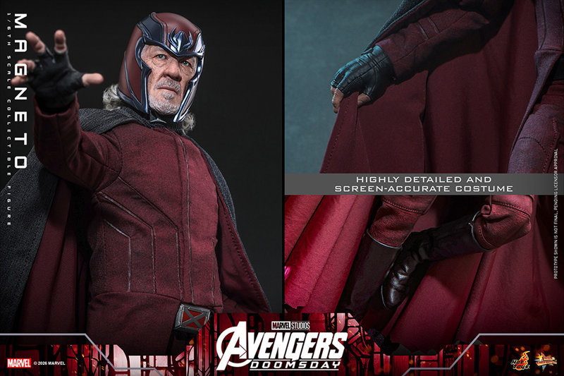 【ムービー・マスターピース】『アベンジャーズ/ドゥームズデイ』1/6スケールフィギュア マグニートー