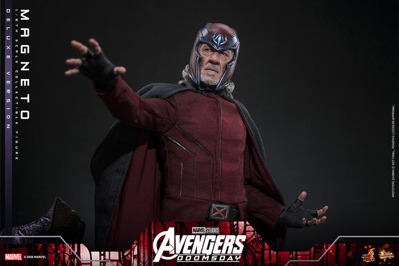 【ムービー・マスターピース】『アベンジャーズ/ドゥームズデイ』1/6スケールフィギュア マグニートー（デラックス版）