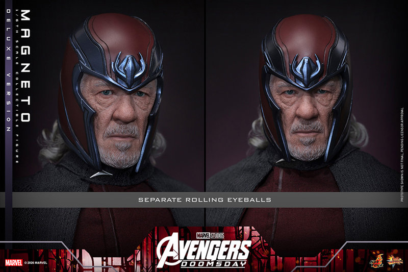 【ムービー・マスターピース】『アベンジャーズ/ドゥームズデイ』1/6スケールフィギュア マグニートー（デラックス版）
