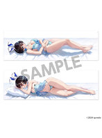 美羽香(バニーウエディング水着) 描き下ろし特大タペストリー 「バニーガーデン」 DMM.com [バニーガーデン 描き下ろしB2タペストリー（美羽香/バニー