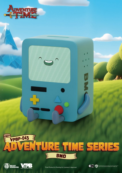 VPBP-043 アドベンチャー・タイムシリーズ 手のひらサイズ ビニール・ファンクショナル・フィギュア:BMO（ビーモ）