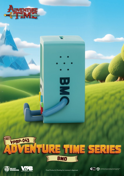 VPBP-043 アドベンチャー・タイムシリーズ 手のひらサイズ ビニール・ファンクショナル・フィギュア:BMO（ビーモ）