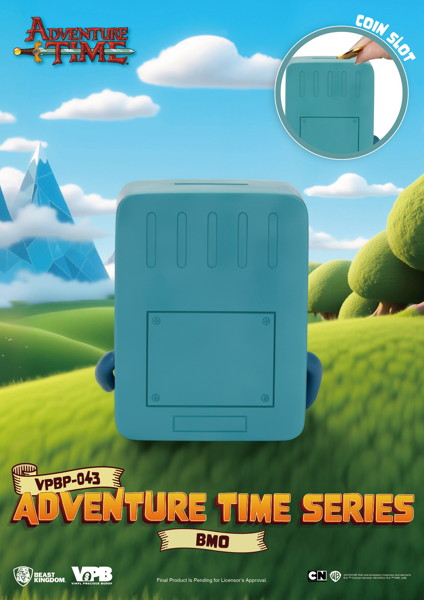 VPBP-043 アドベンチャー・タイムシリーズ 手のひらサイズ ビニール・ファンクショナル・フィギュア:BMO（ビーモ）
