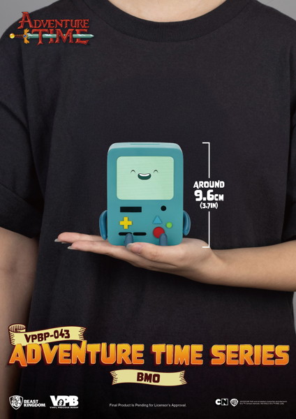VPBP-043 アドベンチャー・タイムシリーズ 手のひらサイズ ビニール・ファンクショナル・フィギュア:BMO（ビーモ）