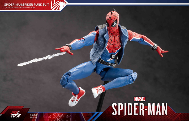 スパイダーマン:スパイダーパンク・スーツ （7インチ Xシリーズ）
