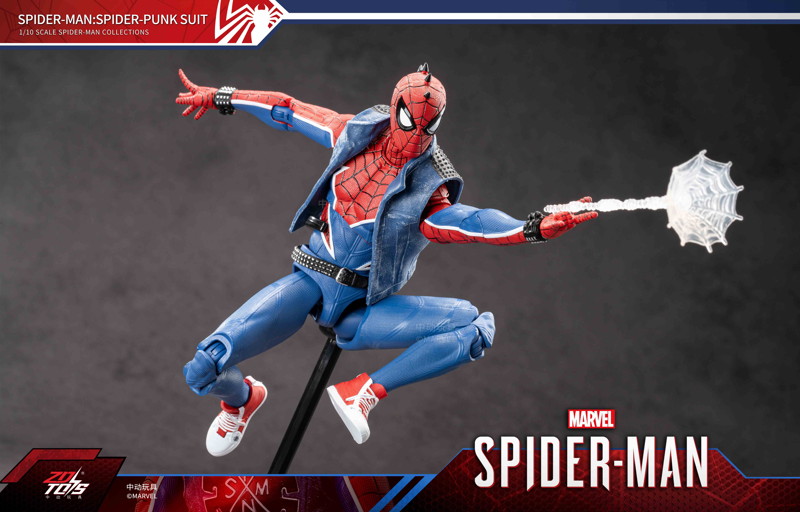スパイダーマン:スパイダーパンク・スーツ （7インチ Xシリーズ）
