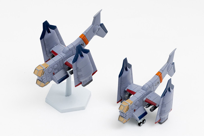 SYUTO Tiny Scale 1/350 『ヱヴァンゲリヲン新劇場版』 近接航空支援用垂直離着陸対地攻撃機 YAGR-3B