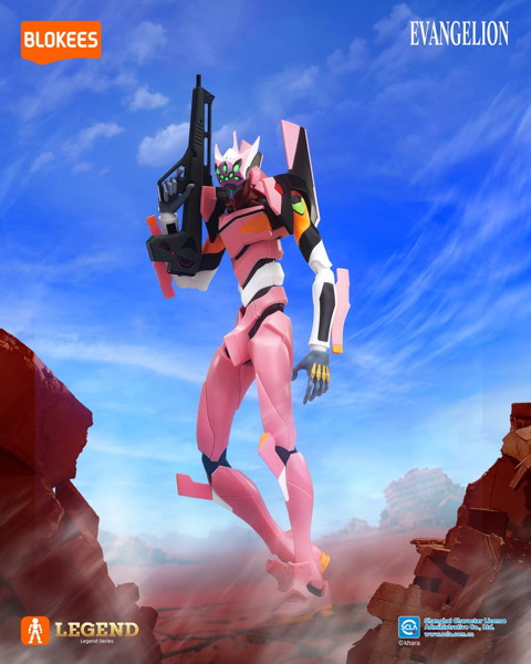 Blokees Action Edition エヴァンゲリオン 正規実用型（ヴィレカスタム） 8号機α プラスチックモデル