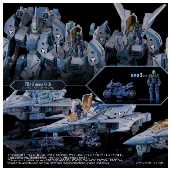 トイライズ AFC-01X レギオス‘SKUNKs’ タクティカルパック ΩΔα