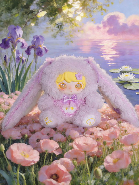 ZFAZ LUXI うさぎちゃんの不思議な旅シリーズ トレーディングプラッシュ