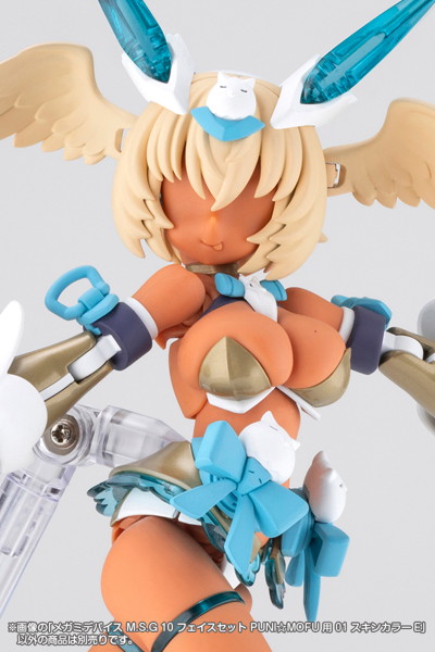 メガミデバイス M.S.G 10 フェイスセット PUNI☆MOFU用 01 スキンカラーE