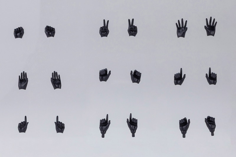 メガミデバイス M.S.G 09 ハンドセット ブラック