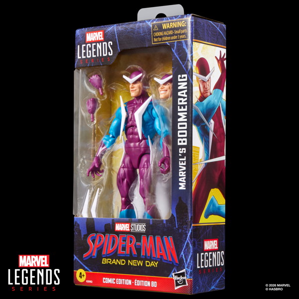 マーベルレジェンド・シリーズ スパイダーマン:ブランド・ニュー・デイ コミックエディション ブーメラン