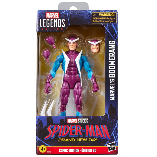 マーベルレジェンド・シリーズ スパイダーマン:ブランド・ニュー・デイ コミックエディション ブーメラン